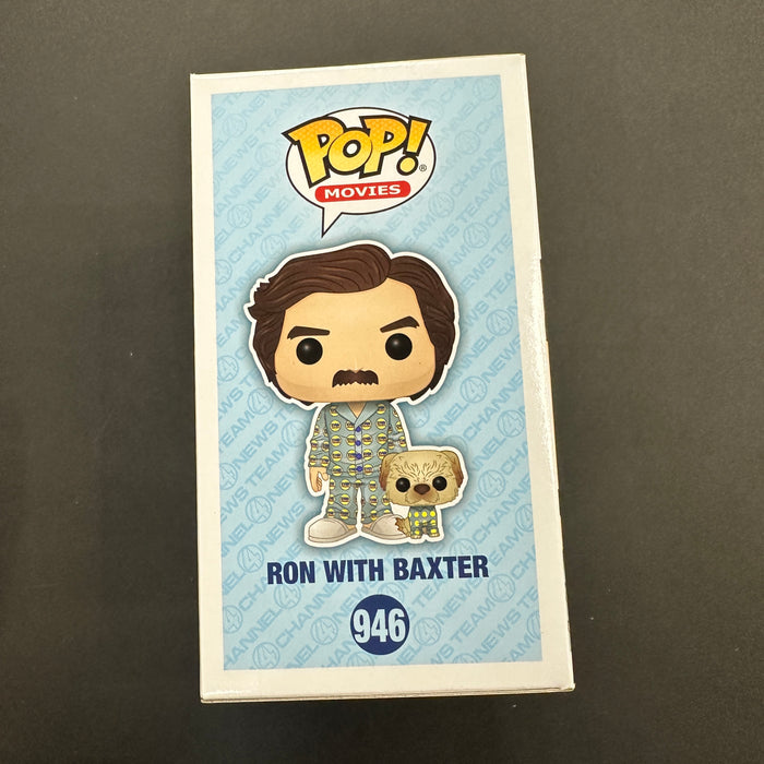 Ron with Baxter #946 2020 Summer Convention Limited Edition Exclusive Funko Pop! Movies Anchorman