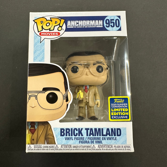 Brick Tamland #950 2020 Summer Convention Limited Edition Exclusive Funko Pop! Movies Anchorman