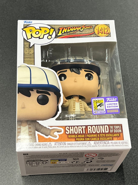 Short Round The Temple Of Doom #1412 2023 San Diego Comic Con Limited — Pop  Hunt Thrills