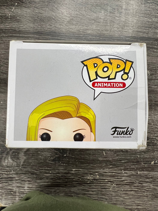 ***Signed***Android 18 #530 Funko Pop! Animation Dragon Ball Z