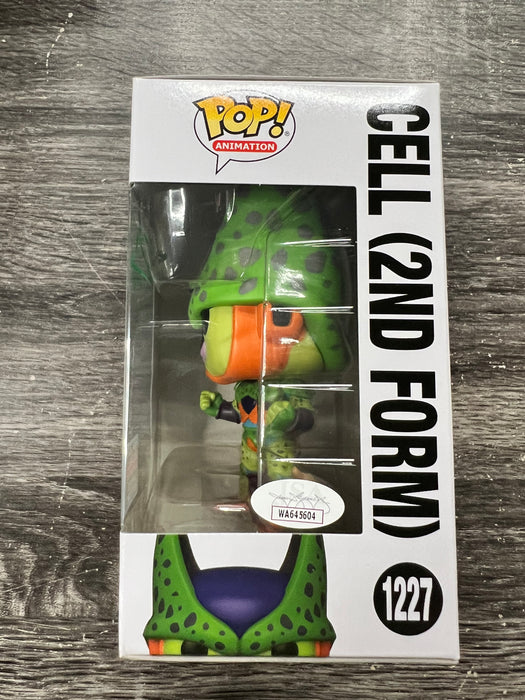 ***Signed by Dameon Clarke*** Cell (2nd Form) #1227 2022 Fall Convention Limited Edition Funko Pop! Animation DragonBall Z