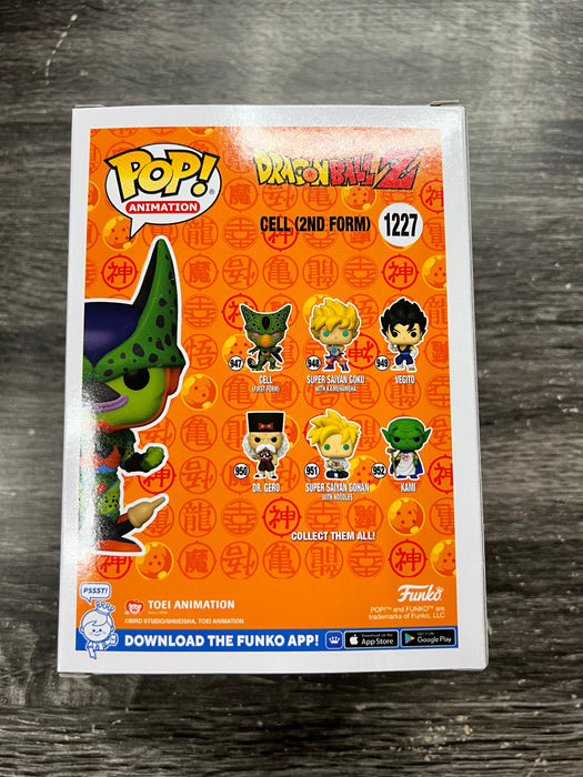 ***Signed by Dameon Clarke*** Cell (2nd Form) #1227 2022 Fall Convention Limited Edition Funko Pop! Animation DragonBall Z