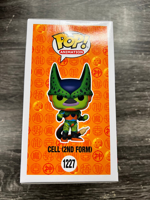 ***Signed by Dameon Clarke*** Cell (2nd Form) #1227 2022 Fall Convention Limited Edition Funko Pop! Animation DragonBall Z