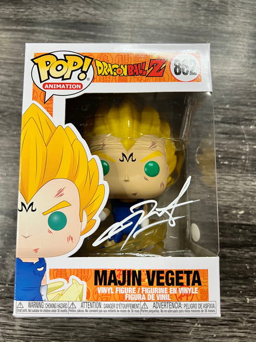 ***Signed*** Majin Vegeta (Powering Up) #862 Funko Pop! Animation DragonBall Z