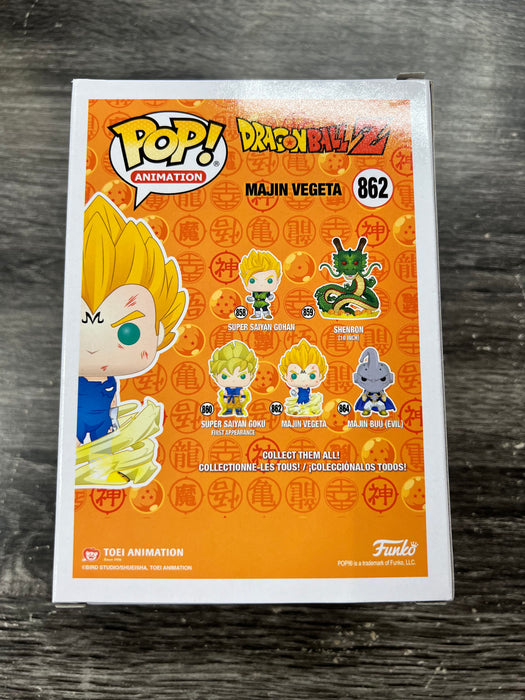 ***Signed*** Majin Vegeta (Powering Up) #862 Funko Pop! Animation DragonBall Z