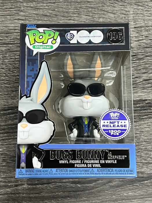 Bugs Bunny as Morpheus #196 NFT Release (1300 Pcs) Funko Pop! Digital WB Celebrating Every Story