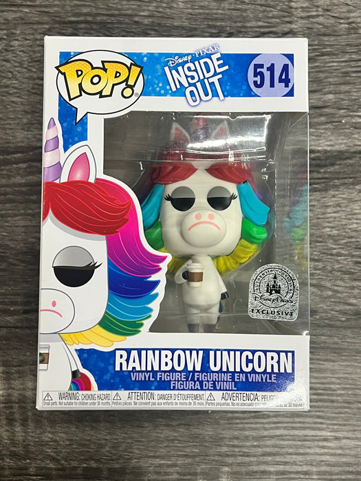 Rainbow Unicorn #514 Disney Parks Exclusive Funko Pop! Disney Pixar Inside Out