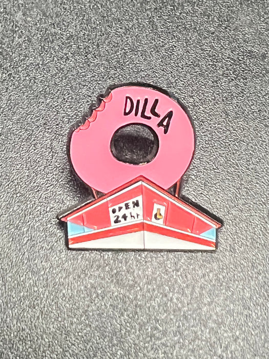 Dilla Donut Pin