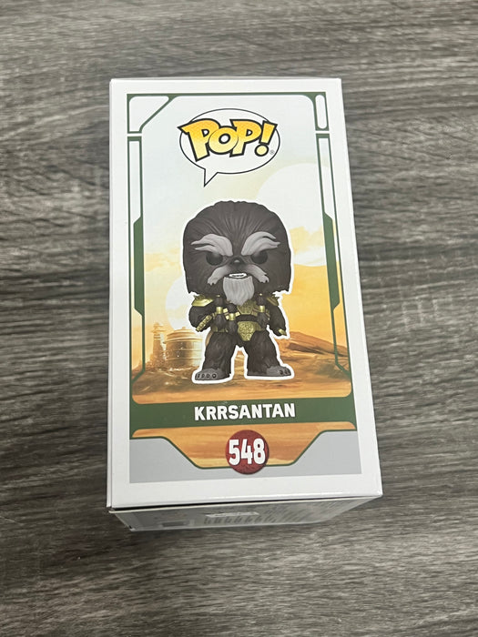 ***Signed*** Krrsantan #548 Flocked 2022 Summer Convention Limited Edition Funko Pop! Star Wars The Book Of Boba Fett