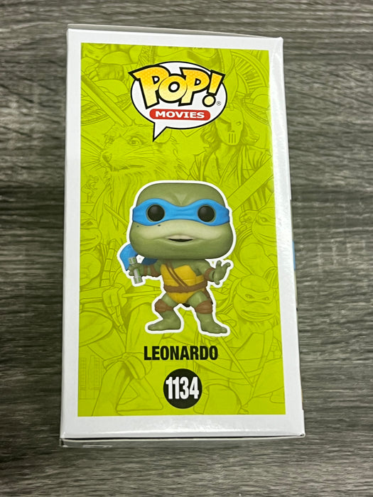 ***Signed*** Leonardo #1134 Funko Pop! Movies Teenage Mutant Ninja Turtles