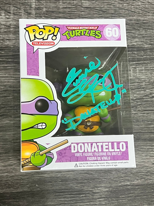 ***Signed*** Donatello #60 Funko Pop! Movies Teenage Mutant Ninja Turtles