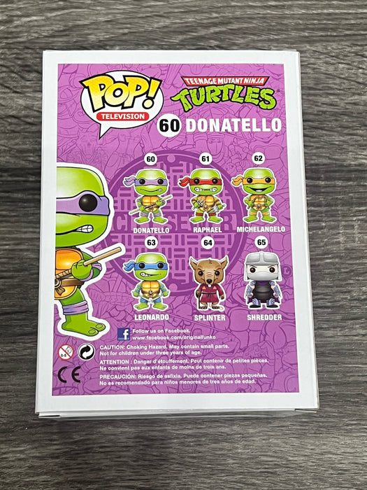 ***Signed*** Donatello #60 Funko Pop! Movies Teenage Mutant Ninja Turtles