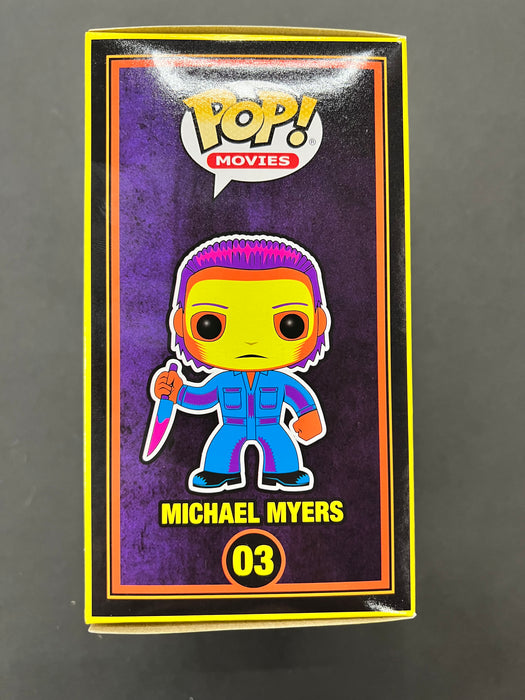 ***Signed*** Michael Myers #03 Entertainment Earth Exclusive Limited Edition Funko Pop! Movies Halloween Black Light