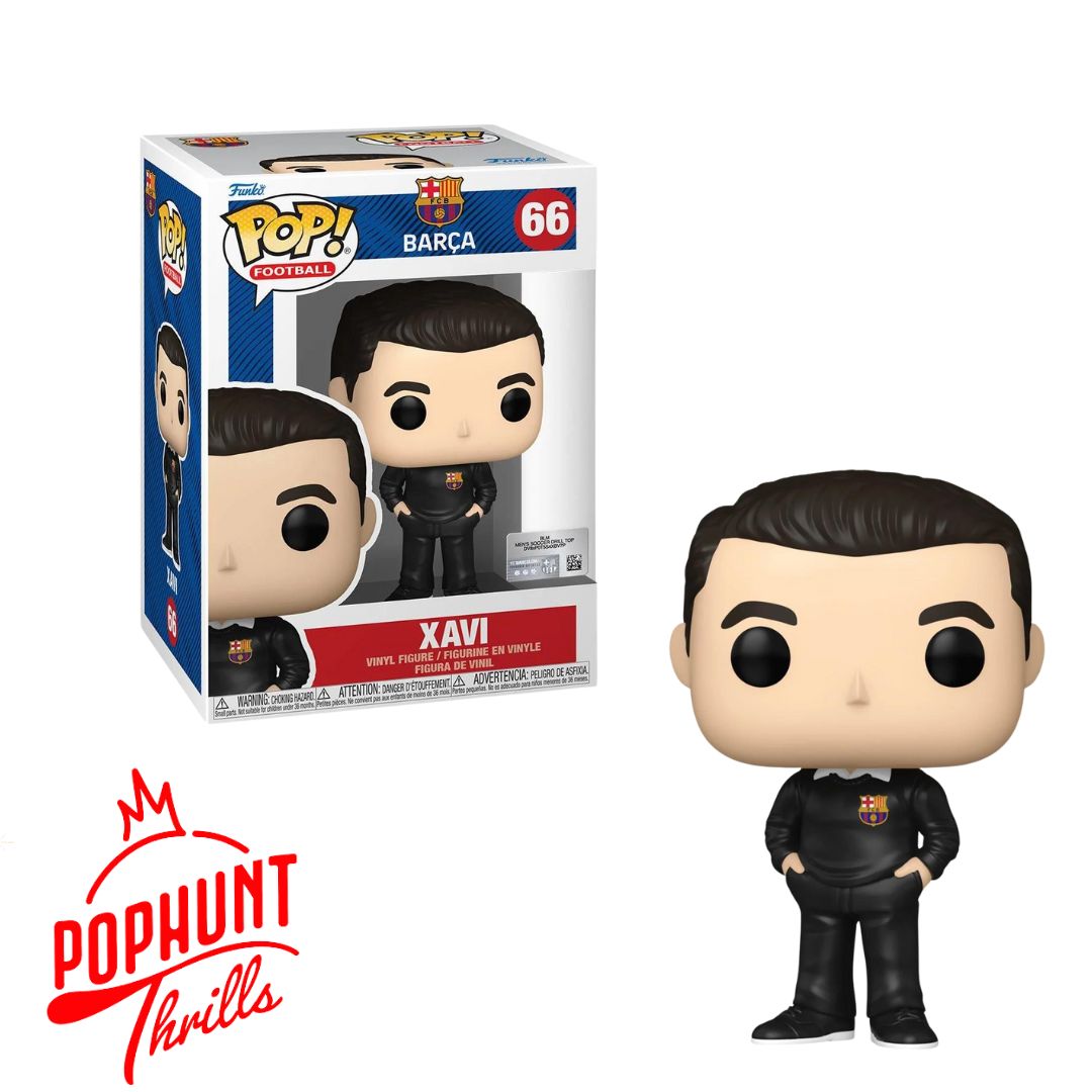 Xavi #66 Funko Pop! Football Barcelona — Pop Hunt Thrills