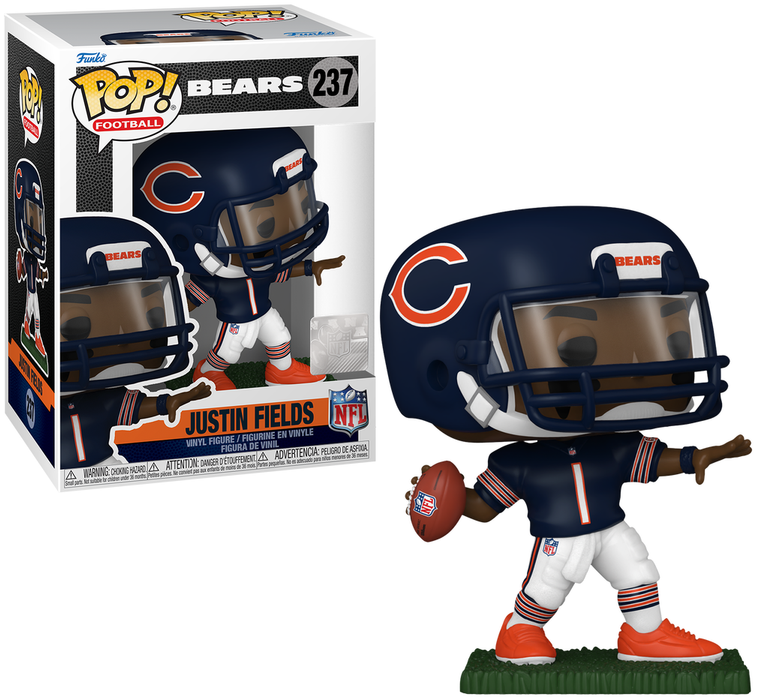 Justin Fields #237 Funko Pop! Football NFL Chicago Bears