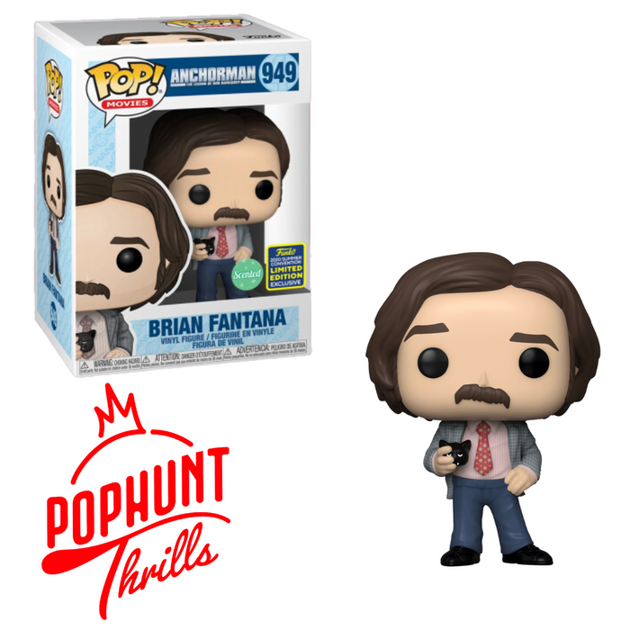 Brian Fantana #949 (Scented) 2020 Summer Convention Exclusive Limited Edition Funko Pop! Movies Anchorman