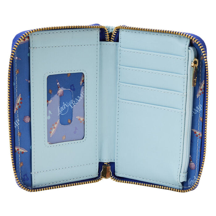 Loungefly Disney Fox And The Hound Classic Book Zip Around Wallet