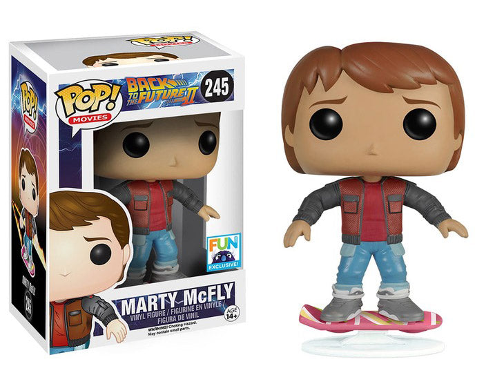 Marty McFly #245 FUN.com Exclusive! Funko Pop! Movies Back To The Future II