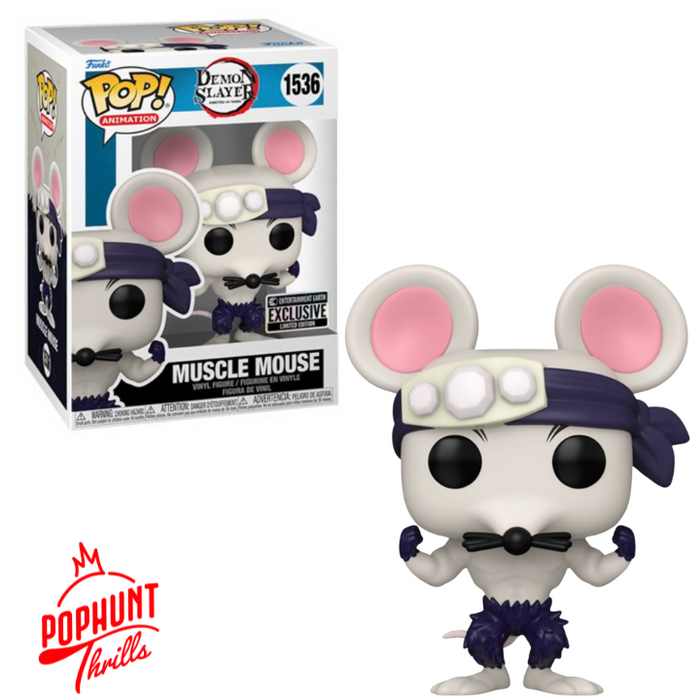 Muscle Mouse #1536 Entertainment Earth Exclusive Funko Pop! Animation Demon Slayer