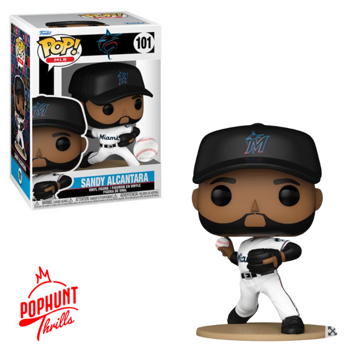 Sandy Alcantara #101 Funko Pop! MLB Miami Marlins