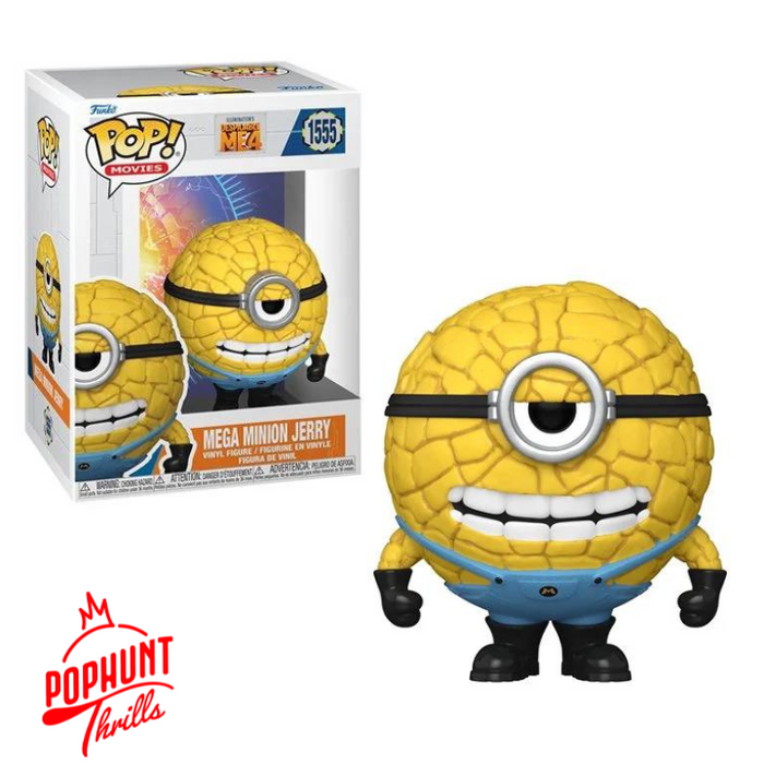 Mega Minion Jerry Funko #1555 Funko Pop! Despicable Me 4