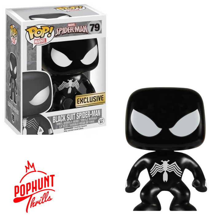 Black Suit Spider-Man #79 Exclusive Funko Pop! Marvel Spider-Man