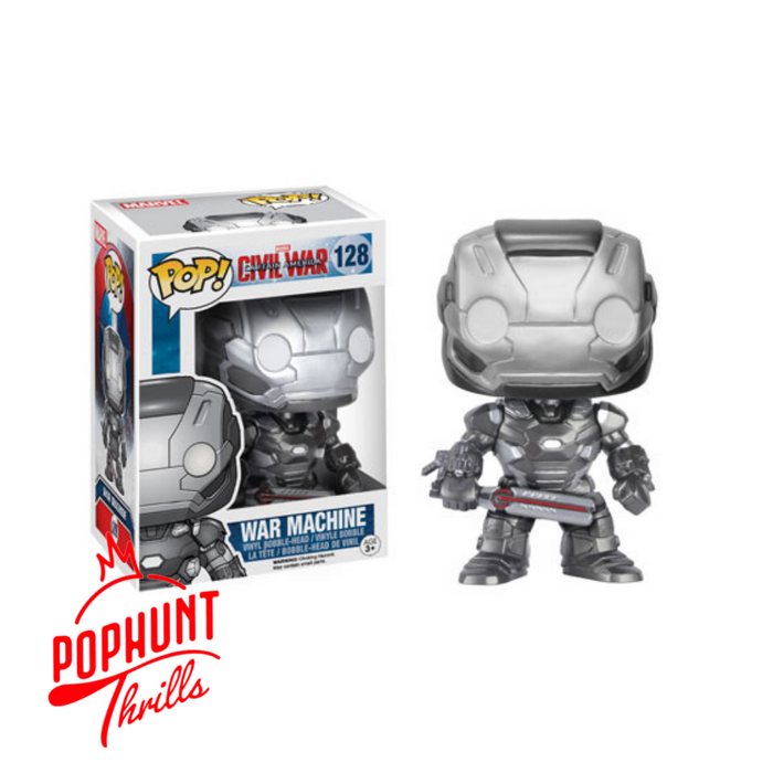 War Machine #128 Funko Pop! Marvel Studios Captain America Civil War