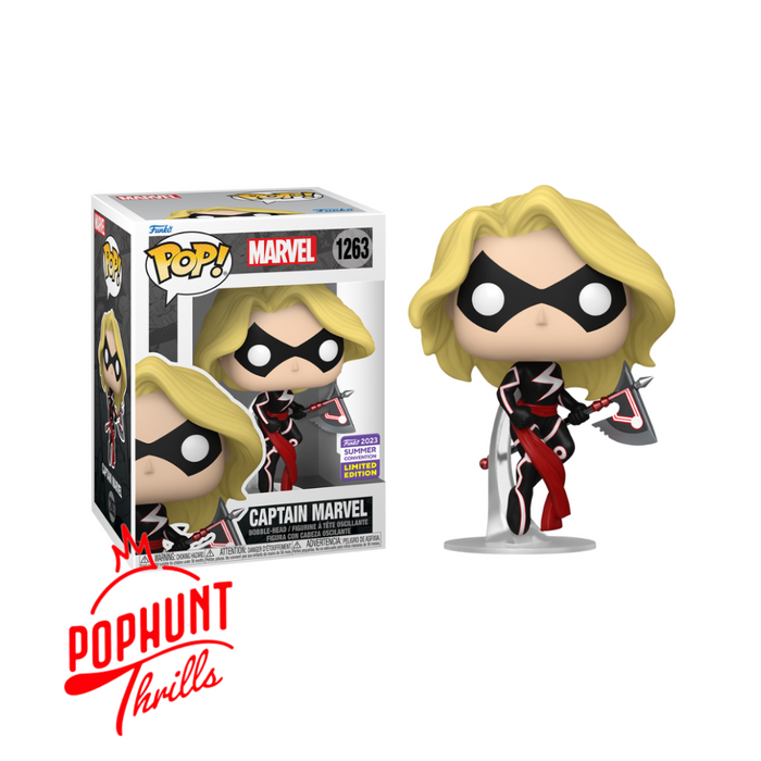 Captain Marvel #1263 2023 Summer Convention Limited Edition Funko Pop! Marvel Captain Marvel