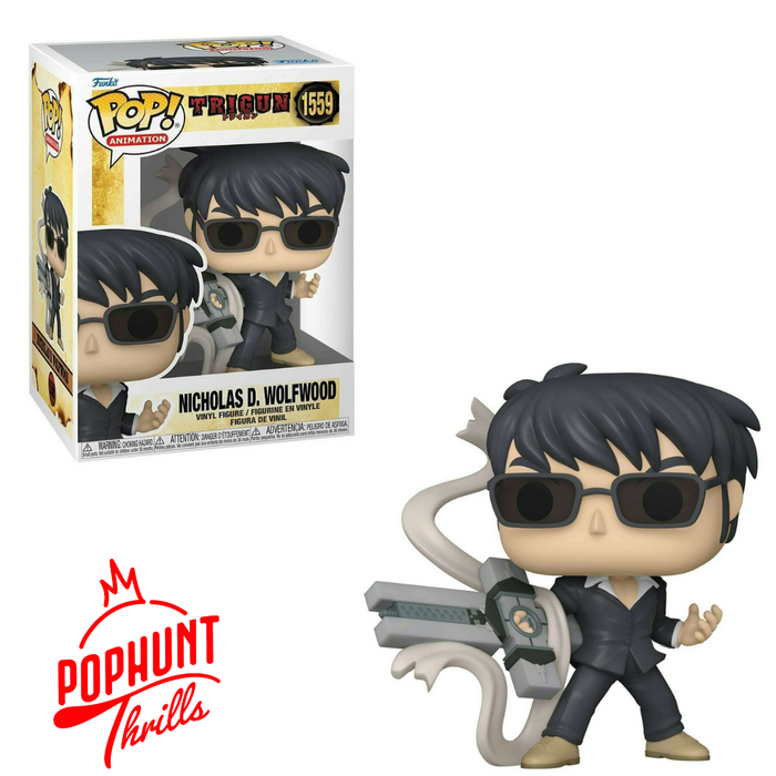 Nicholas D. Wolfwood # 1559 Funko Pop! Animation Trigun