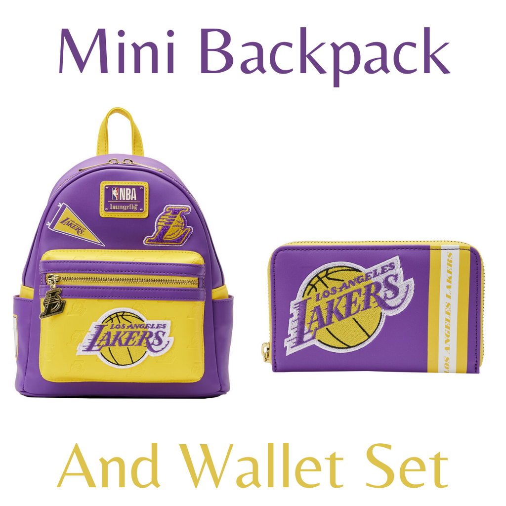 Buy NBA Los Angeles Lakers Logo Mini Backpack at Loungefly.