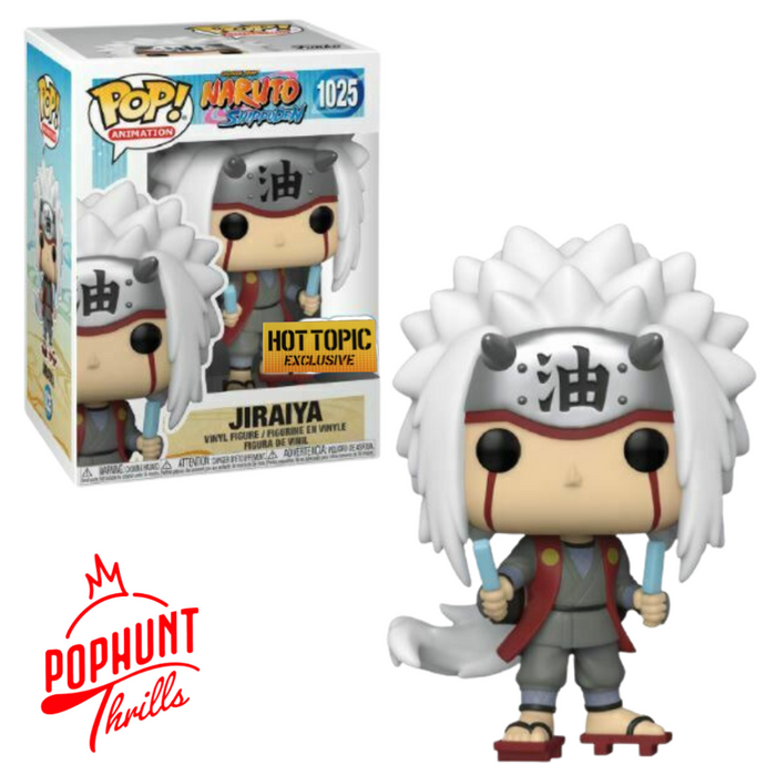 Jiraiya #1025 Hot Topic Exclusive Funko Pop! Animation Naruto Shippuden