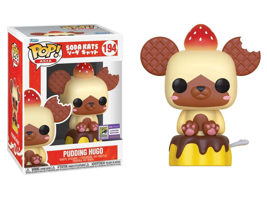 Pudding Hugo #194 2023 San Diego Comic Con Limited Edition Funko Pop! Asia