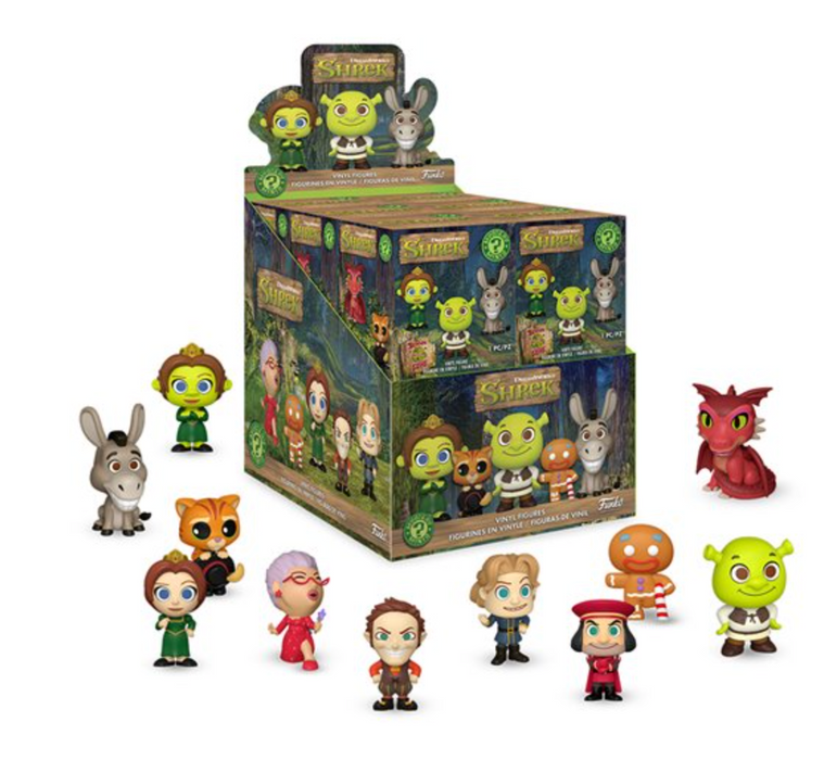 Shrek DreamWorks 30th Anniversary Funko Mystery Minis