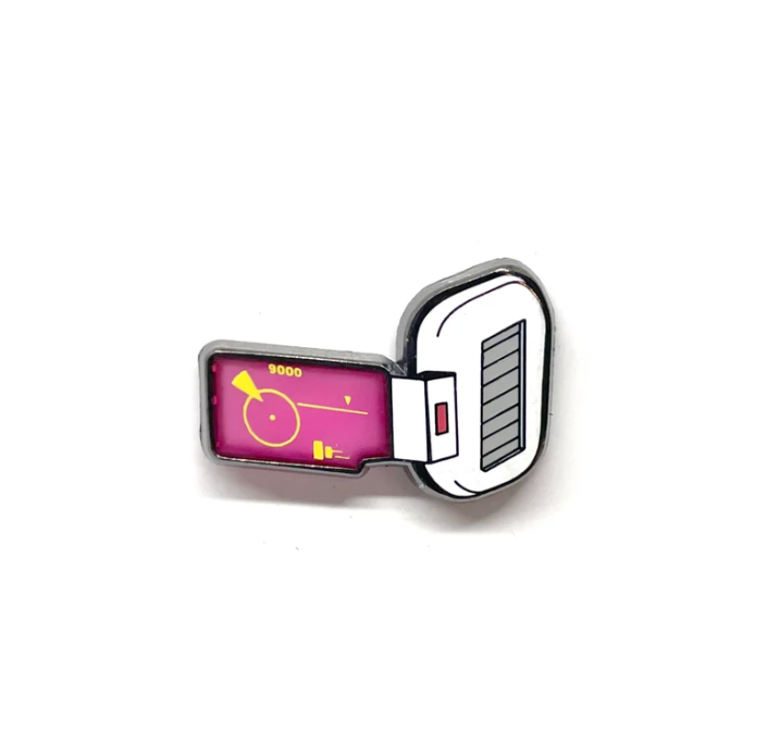 Scouter pin (Pink lens)