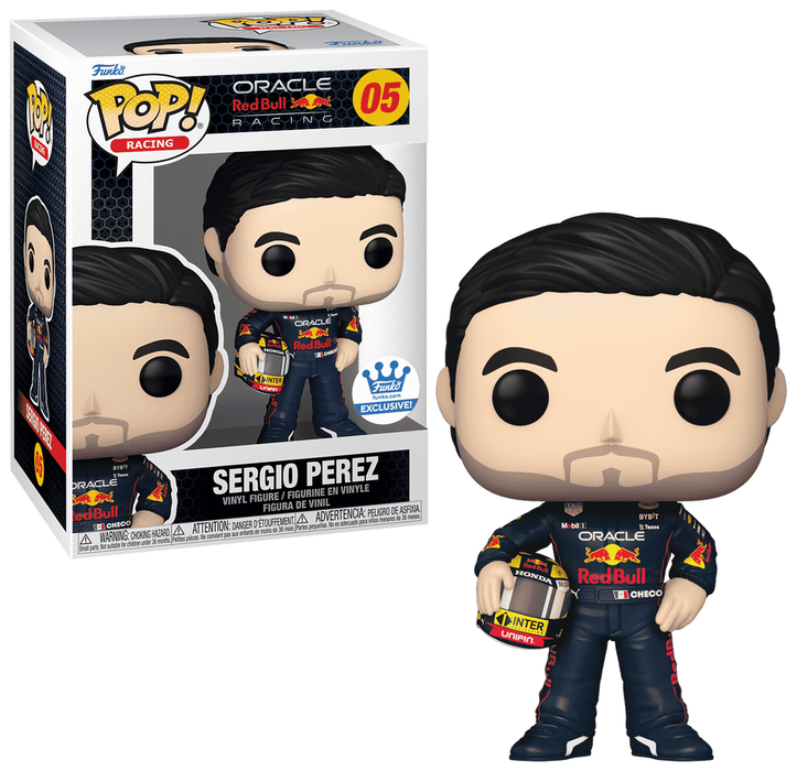 Sergio Perez #05 Funko Shop Exclusive Funko Pop! Racing Oracle Red Bull Racing