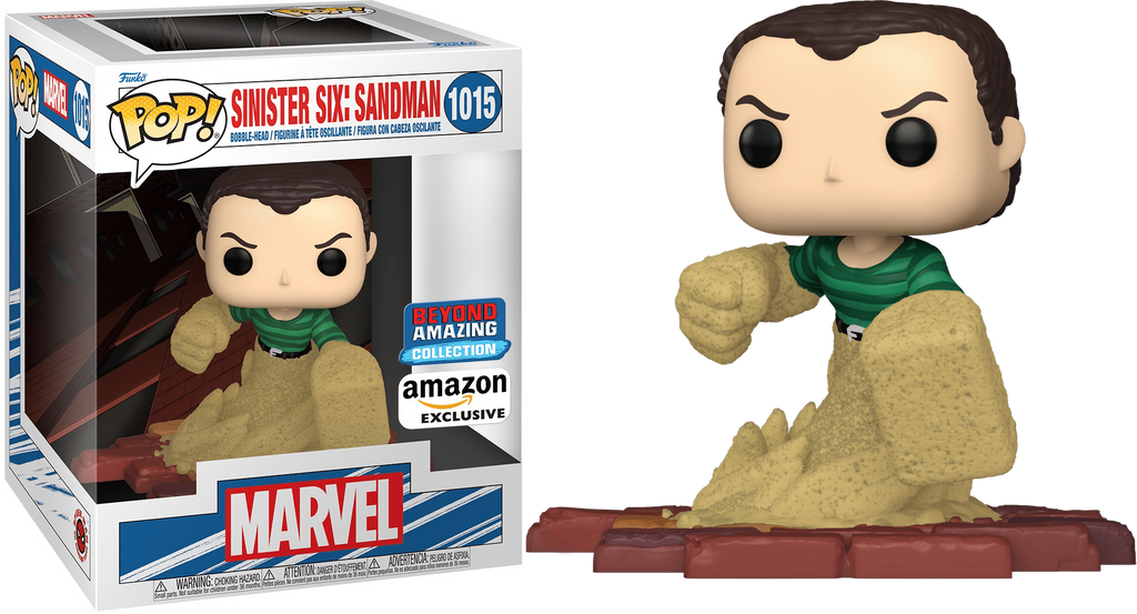 Sinister Six: Sandman #1015 (6-Inch) Amazon Exclusive Funko Pop