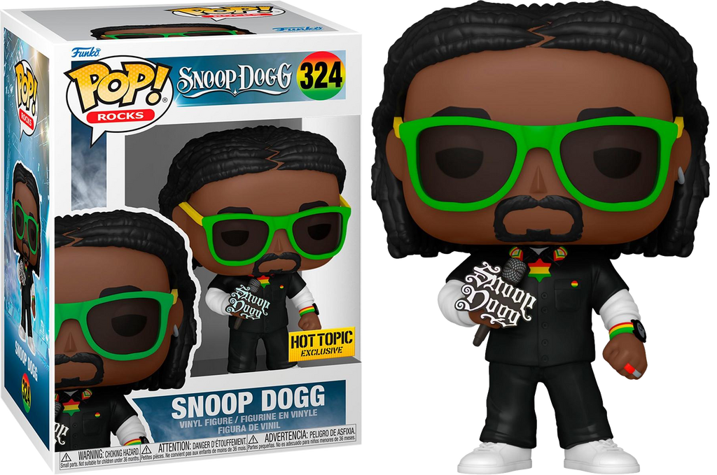 Snoop Dogg in tracksuit Funko Pop! Vinyl #324 Exclusive 889698718189