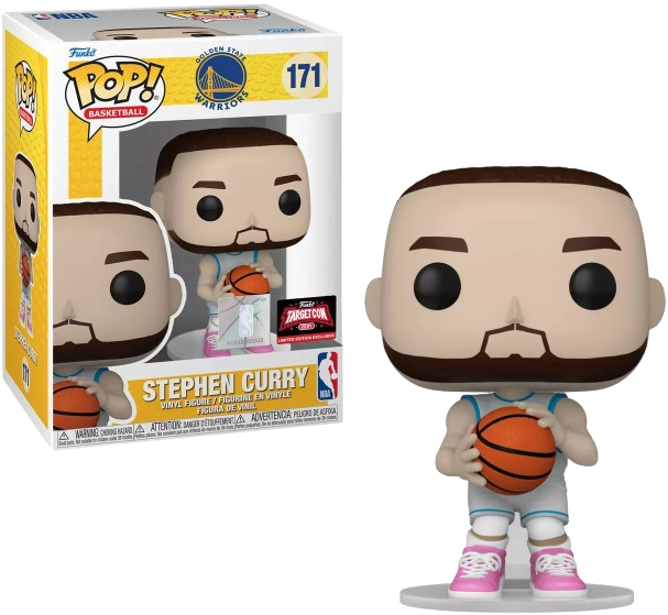 Stephen Curry #171 2024 Target Con Limited Edition Exclusive Funko Pop! Basketball Golden State Warriors