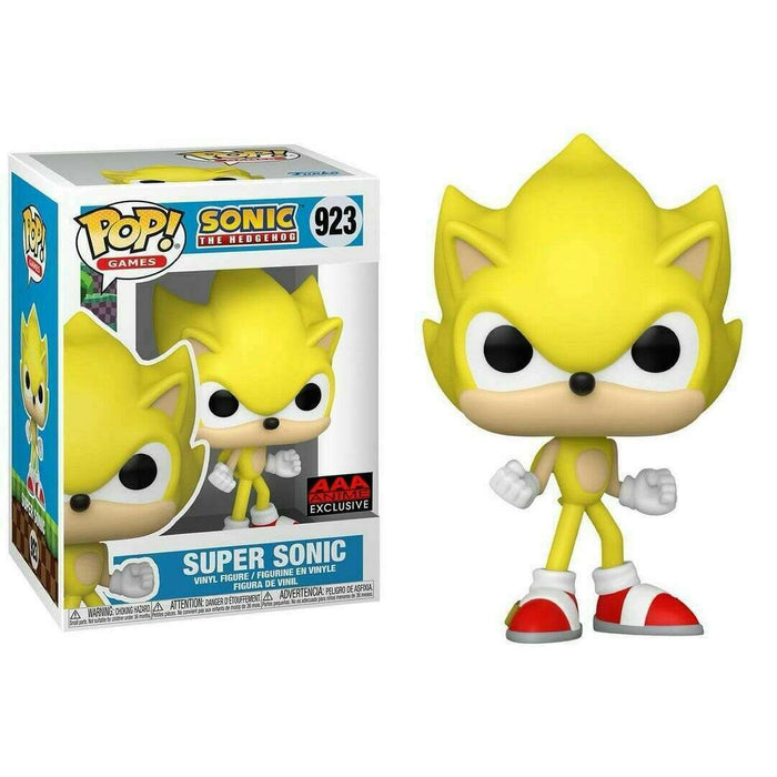 Super Sonic #923 AAA Exclusive Funko Pop! Games Sonic The Hedgehog