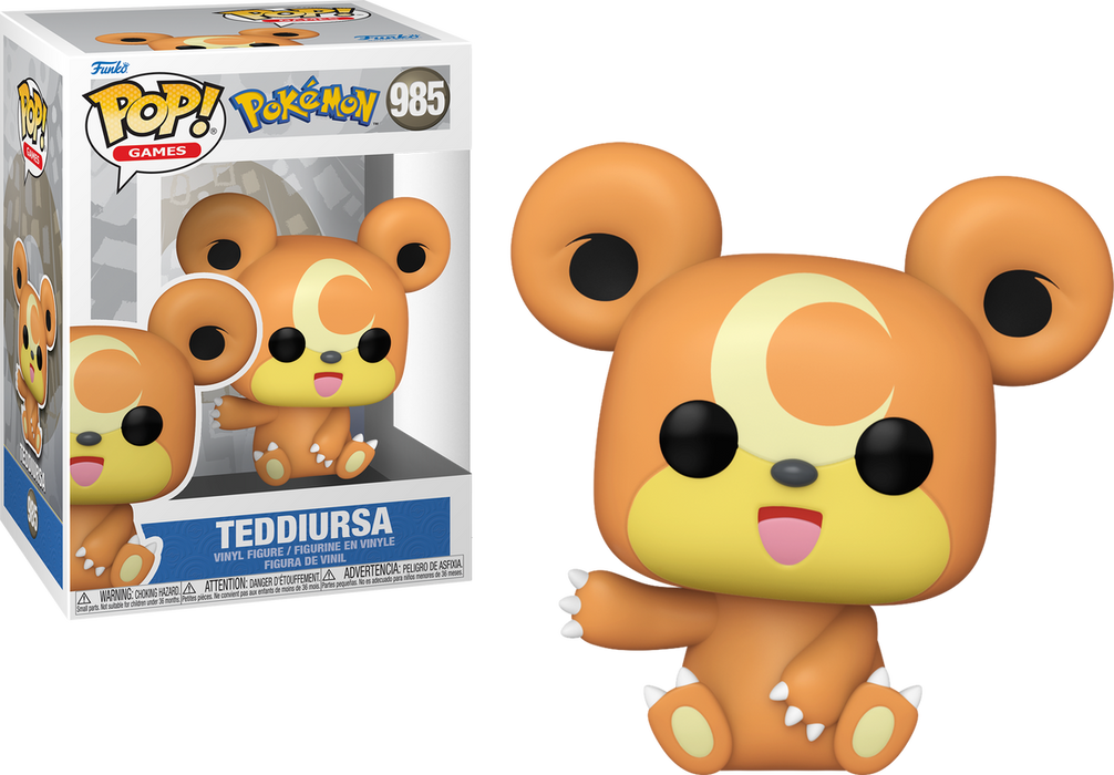 Teddiursa #985 Funko Pop! Games Pokémon