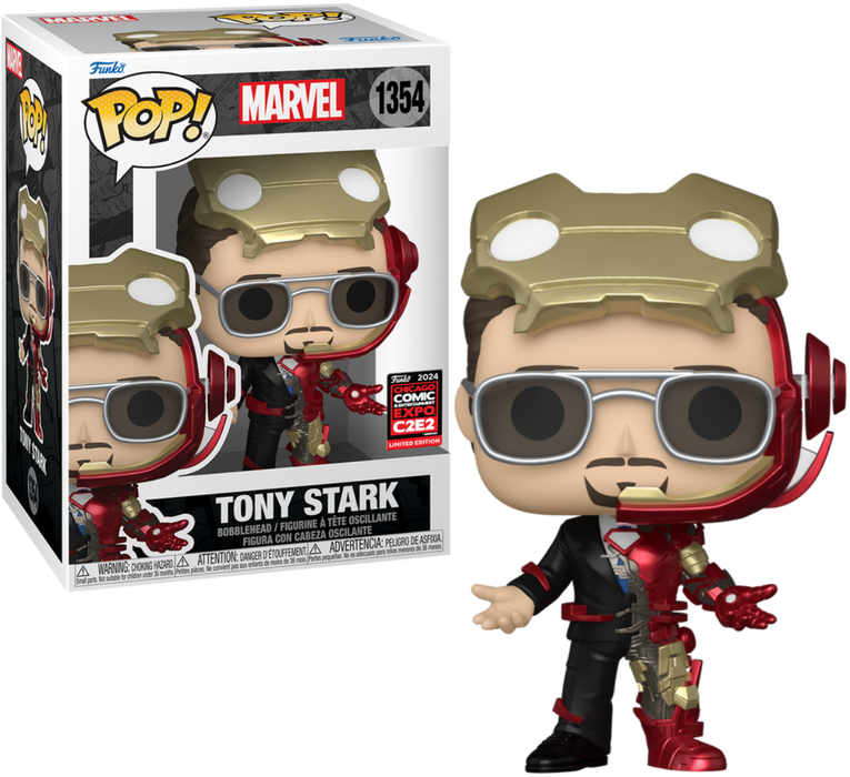 Tony Stark #1354 2024 Chicago Comic & Entertainment Expo C2E2 Funko Pop! Marvel