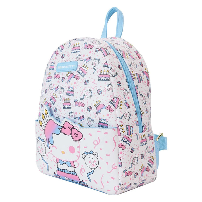 Hello Kitty 50th Anniversary Cake All-Over Print Funko Mini Backpack