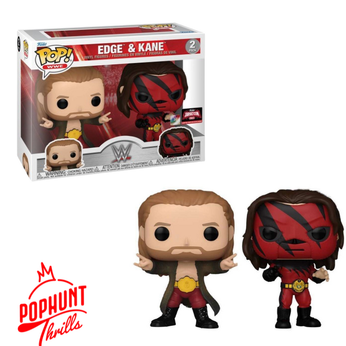 Edge & Kane (2-Pack) 2024 Target Con Limited Edition Exclusive Funko Pop! WWE