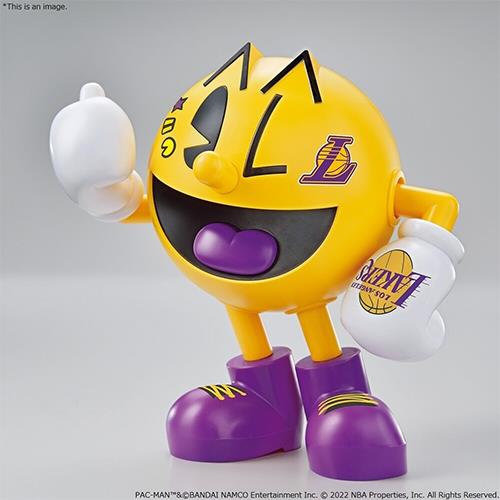 PAC-MAN LOS ANGELES LAKERS "PAC-MAN" BANDAI SPIRITS HOBBY ENTRY GRADE