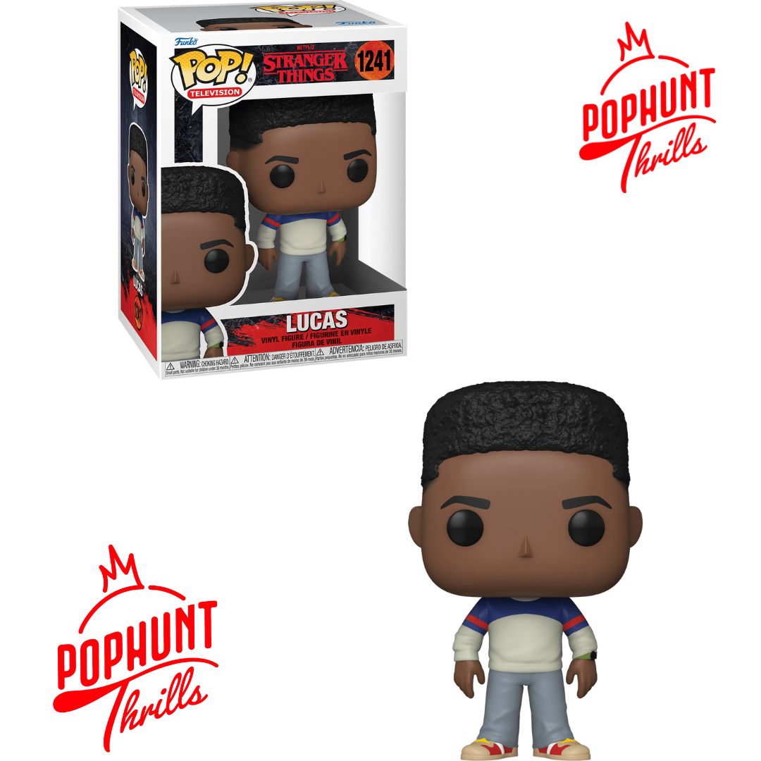 Lucas 1241 Funko Pop! Television Stranger Things — Pop Hunt Thrills