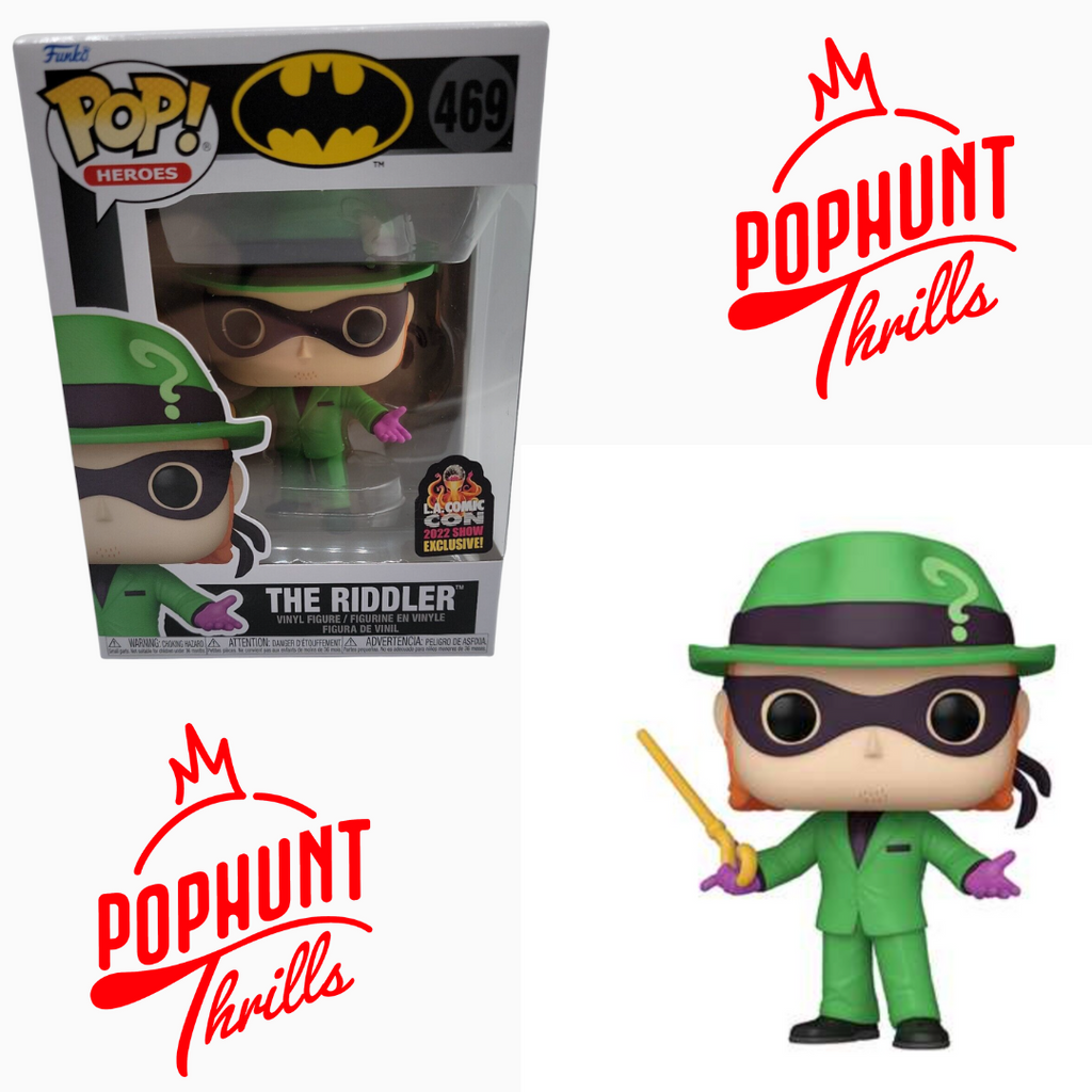 Funko POP! DC's Batman Forever The Riddler Art Series with Protector 