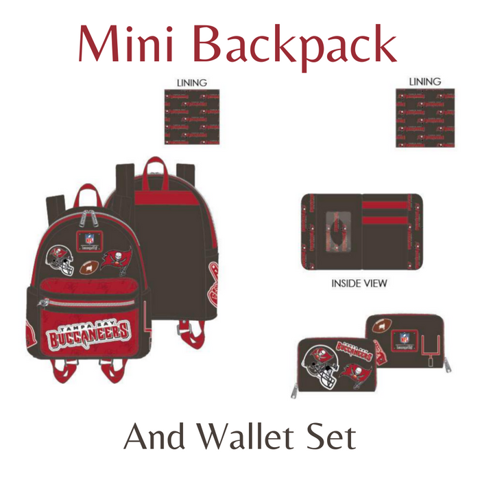 Buy NFL Tamp Bay Buccaneers Patches Mini Backpack at Loungefly.