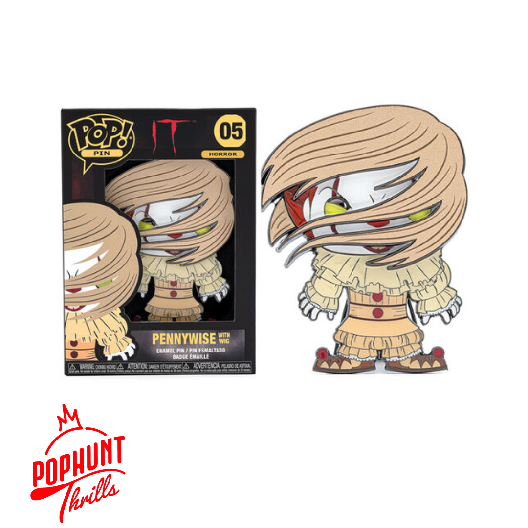 Pennywise with wig (Chase) #05 Funko Pop! Pin Horror — Pop Hunt