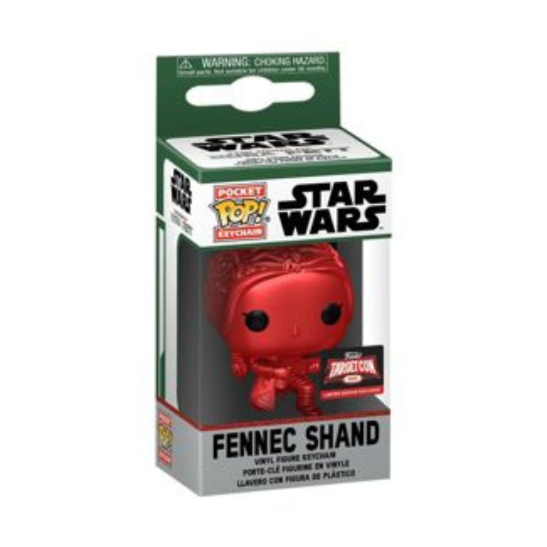 Fennec Shand Funko Target Con 2021 Limited Edition Exclusive Pocket Pop!  Keychain Star Wars