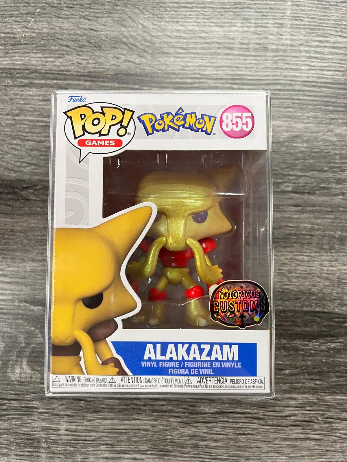 PRÉ-RESERVA* Funko POP! Pokemon Alakazam #855
